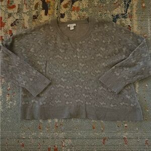 Athleta Gray Patterned Women's Sweater